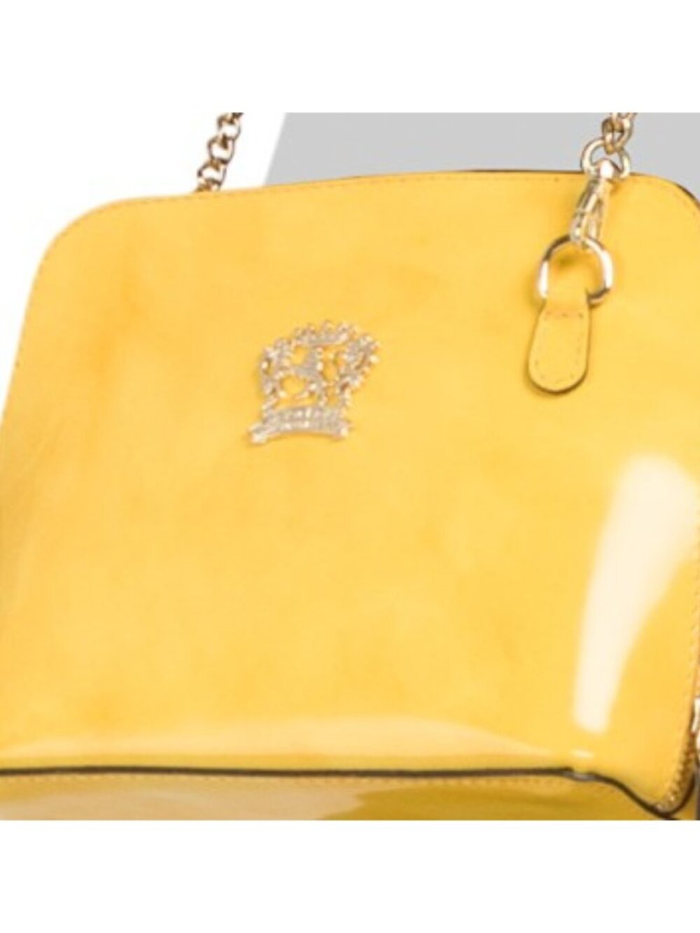 PRATESI Made In Italy Leather Radica Dome Crossbody - Picture 5 of 5